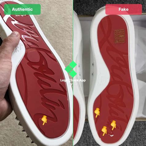 real vs fake louboutin shoes|christian louboutin shoes scam.